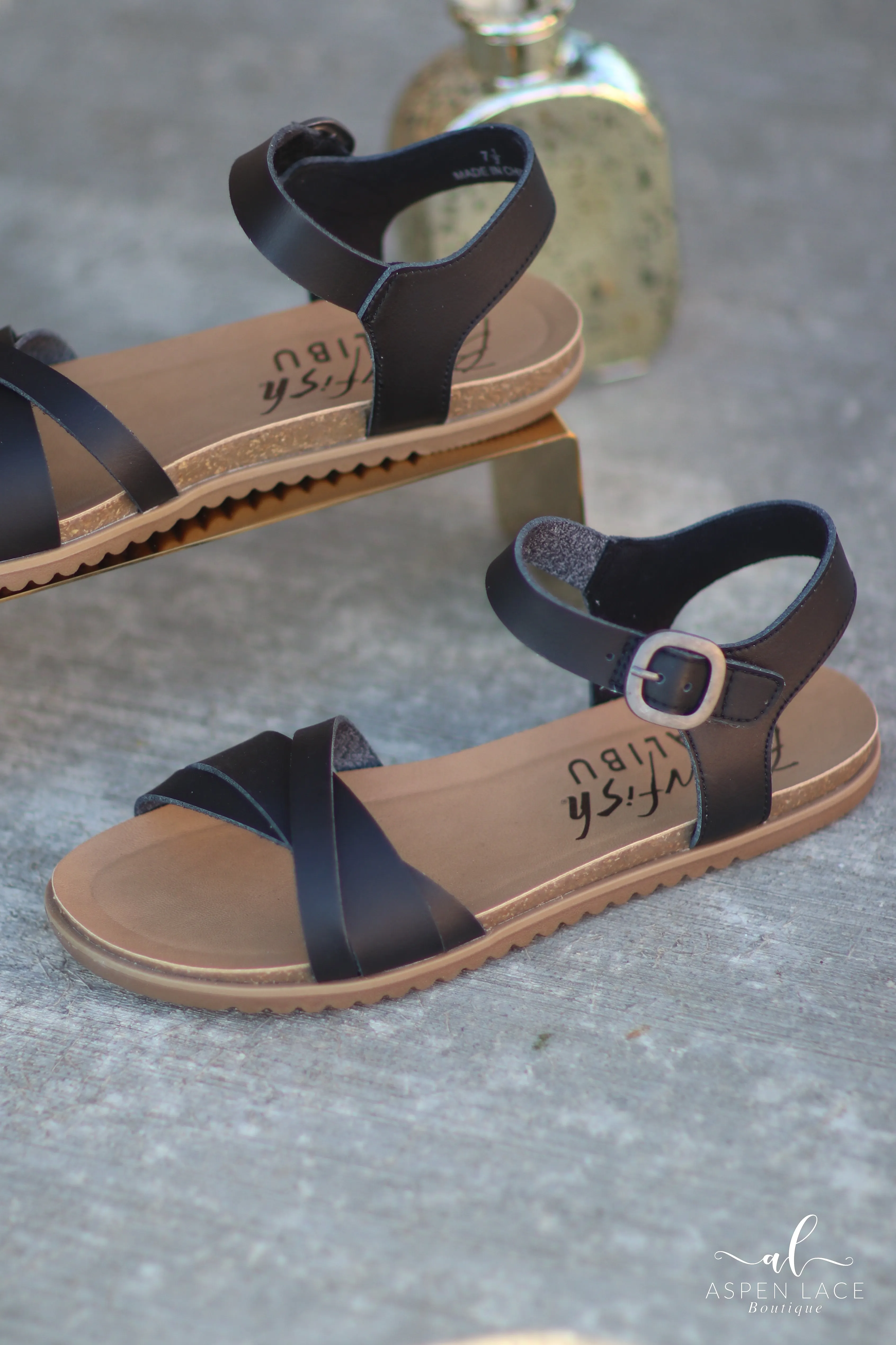 Blowfish Monti Sandals (Black)