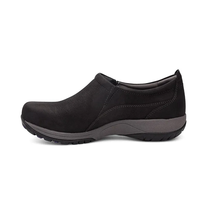Women's Patti Waterproof Black Milled Nubuck
